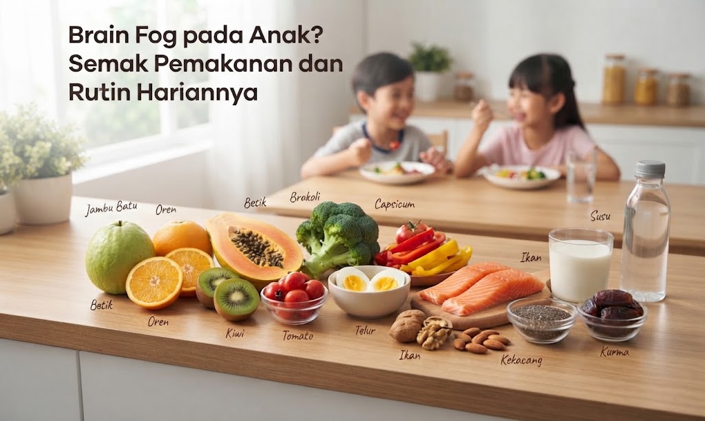 Brain Fog pada Anak pemakanan anak
